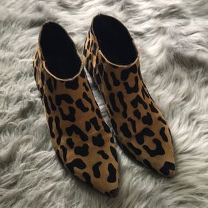 Steve Madden women’s Leopard bootie